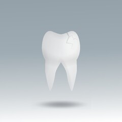 molar crack tooth