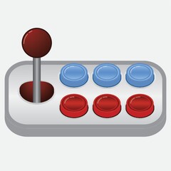 gaming joystick © captainvector