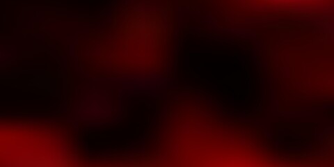 Dark red vector abstract blur pattern.