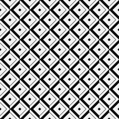 Seamless abstract geometric pattern with rhombus grids