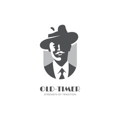 Old man logo