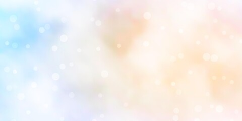 Light Purple vector pattern with abstract stars. Modern geometric abstract illustration with stars. Theme for cell phones.