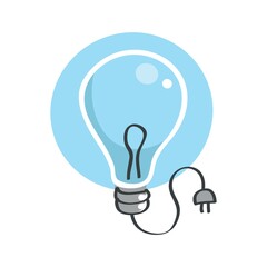 electric bulb with plug