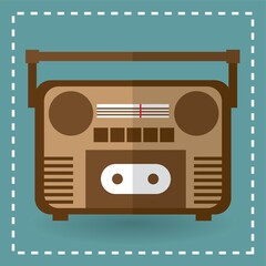 retro music player