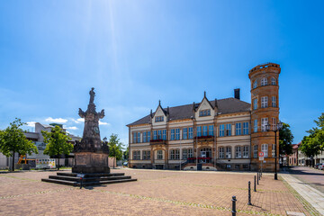Naklejka premium Rathaus, Horn Bad Meinberg, Deutschland 