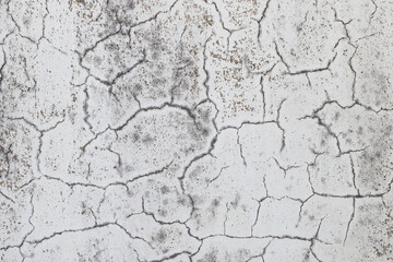 Cracked concrete wall paint texture. Cement background old vintage interior.