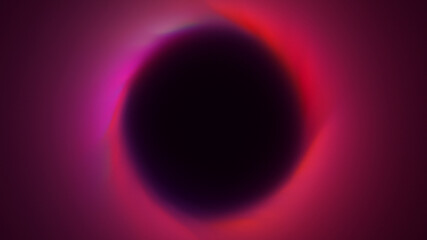 3D rendering abstract round light background