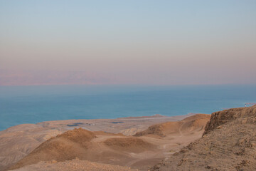 The shore of the Dead Sea