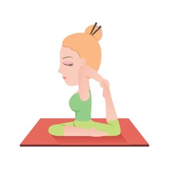 rajakapotasana