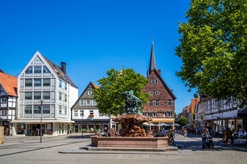 Altstadt, Detmold, Deutschland 