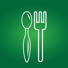 spoon and fork