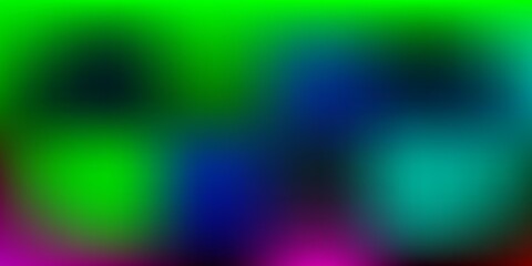 Light Pink, Green vector abstract blur texture.