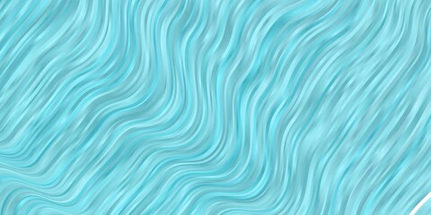 Light BLUE vector layout with circular arc. Illustration in abstract style with gradient curved.  Smart design for your promotions.