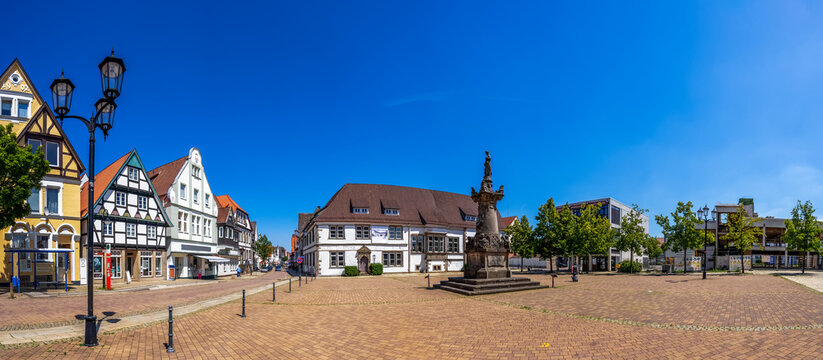 Marktplatz, Horn Bad Meinberg, Deutschland 