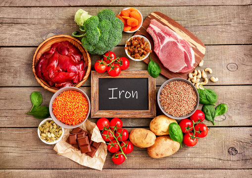 High in Iron sources assortment