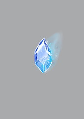 diamond on blue