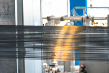 polymer threads in the production process