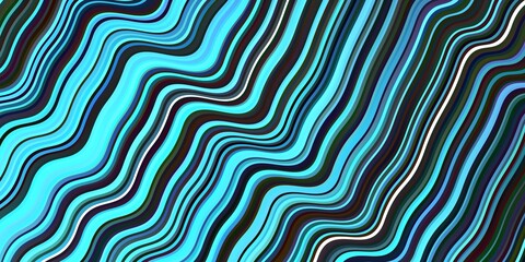 Dark BLUE vector backdrop with bent lines.