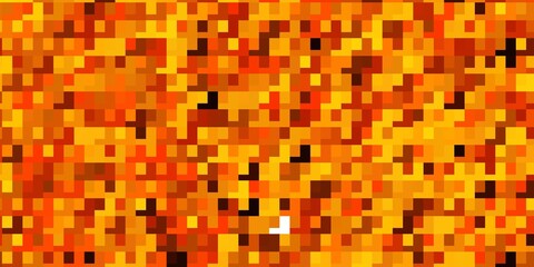 Light Orange vector backdrop with rectangles. Abstract gradient illustration with rectangles. Pattern for business booklets, leaflets