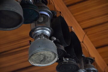 Old lamps from ancient times.