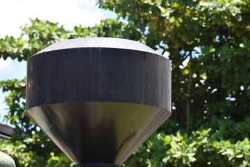 Train exhaust chimney