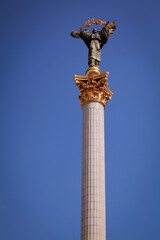 Fototapeta na wymiar Independence Monument of Ukraine