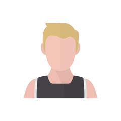 Young boy avatar icon