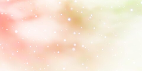 Light Pink, Green vector texture with beautiful stars. Colorful illustration with abstract gradient stars. Pattern for websites, landing pages.