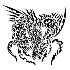 dragon tattoo design