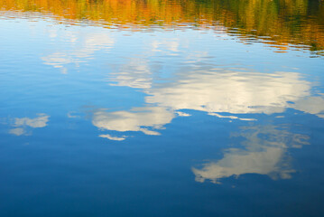 水　反射　素材