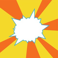 surprised speech bubble