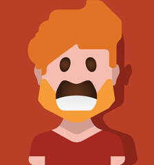 Flat Avatar Vector Image