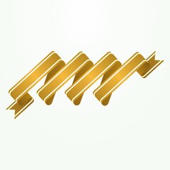empty ribbon banner