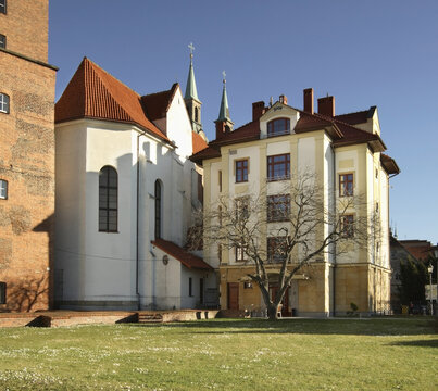 View of Brzeg. Opole voivodeship. Poland