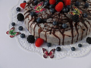 Schmetterling-Torte