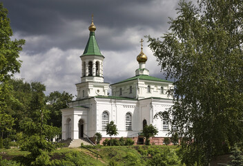 Fototapeta na wymiar Church of the Intercession in Polotsk. Belarus