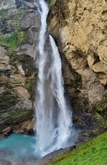 Obraz premium Reichenbachfall, Meiringen, Berner Oberland, Schweiz