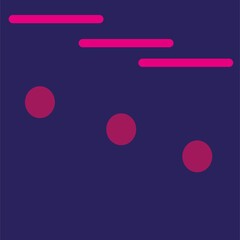 Abstract geometric pattern with circles and segments for fabric and Wallpaper Banner	