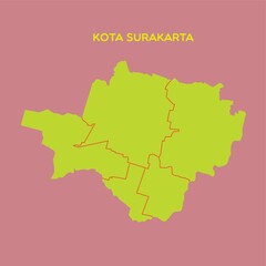 map of kota surakarta