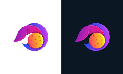 fish logo template with colorful style