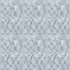 Vector abstract lines pattern. Waves background