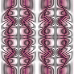 Vector abstract waves lines background