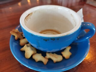 cup of coffee and tea