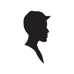 silhouette of a man