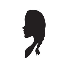 silhouette of a woman