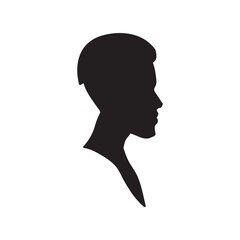 silhouette of a man