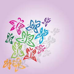 butterfly background