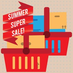 summer super sale banner