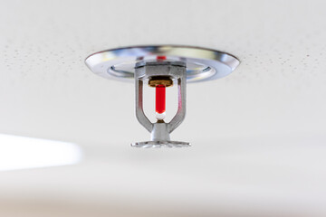 Fire sprinkler. Automatic fire extinguishing system. 