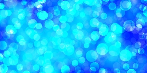 Light BLUE vector backdrop with dots.